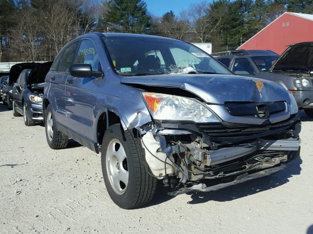 5J6RE48389L034918 - 2009 HONDA CR-V LX BLUE photo 1