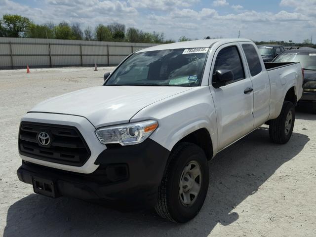 5TFRX5GN4GX054579 - 2016 TOYOTA TACOMA ACC WHITE photo 2