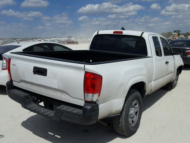 5TFRX5GN4GX054579 - 2016 TOYOTA TACOMA ACC WHITE photo 4