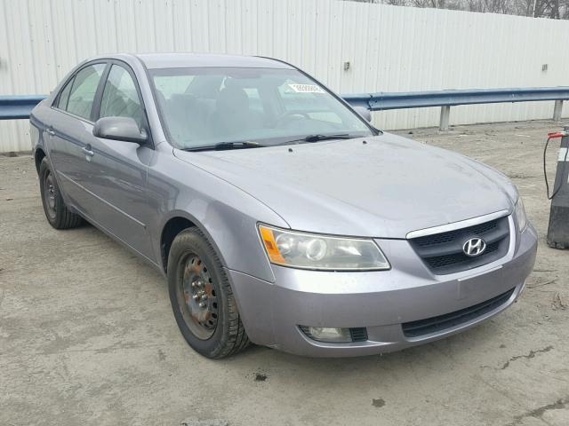 5NPEU46F16H028205 - 2006 HYUNDAI SONATA GLS GRAY photo 1