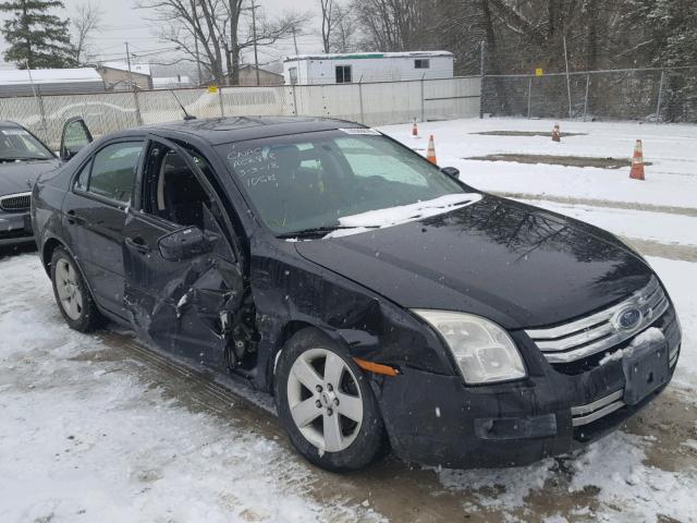 3FAHP07Z47R268004 - 2007 FORD FUSION SE BLACK photo 1