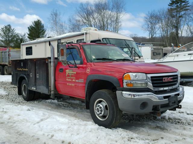 1GDJK34265E297910 - 2005 GMC NEW SIERRA RED photo 1