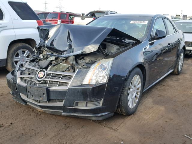 1G6DC5EY8B0131946 - 2011 CADILLAC CTS BLACK photo 2