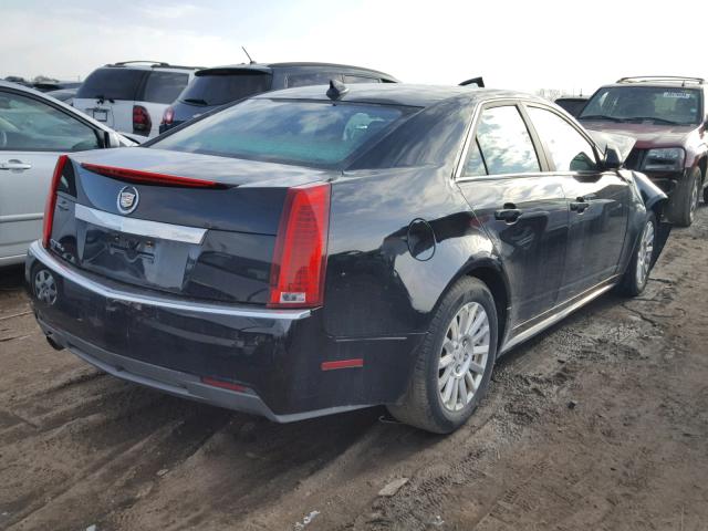 1G6DC5EY8B0131946 - 2011 CADILLAC CTS BLACK photo 4