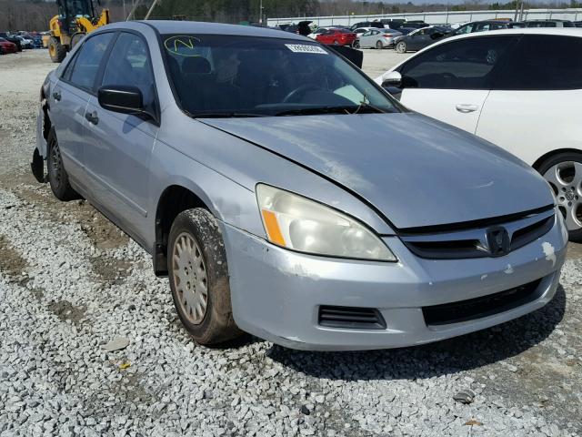 1HGCM56167A079971 - 2007 HONDA ACCORD VAL SILVER photo 1