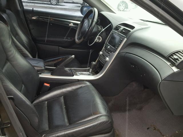 19UUA66227A047644 - 2007 ACURA TL BLACK photo 5