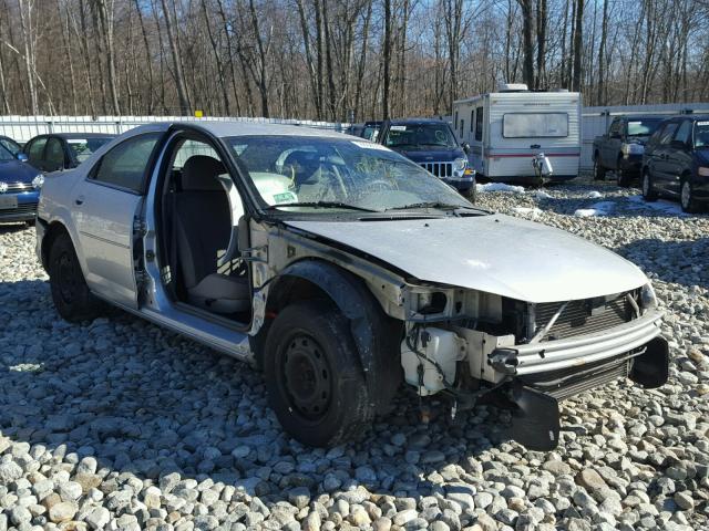 1C3EL46R34N374187 - 2004 CHRYSLER SEBRING LX GRAY photo 1