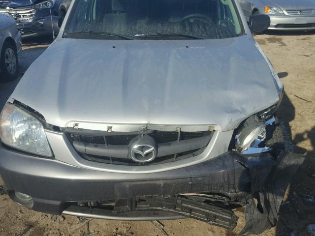 4F2YZ94153KM23617 - 2003 MAZDA TRIBUTE LX SILVER photo 7