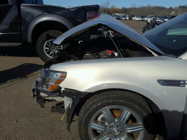 1FAHP25W69G124002 - 2009 FORD TAURUS LIM GRAY photo 9