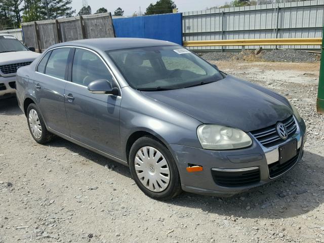 3VWRF71K95M615307 - 2005 VOLKSWAGEN NEW JETTA GRAY photo 1