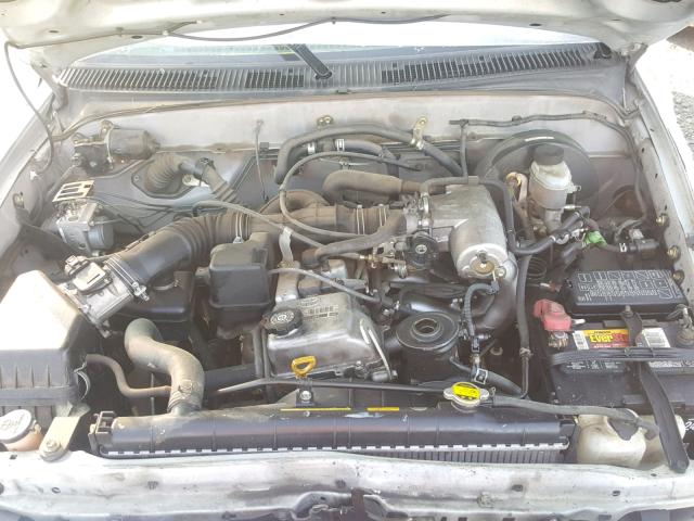 5TEVL52NX4Z456208 - 2004 TOYOTA TACOMA XTR SILVER photo 7