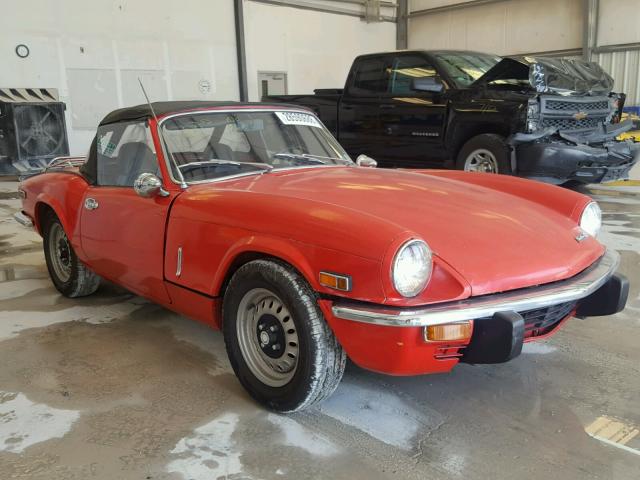 FK33559U - 1972 TRIUMPH CAR SPITFIRE RED photo 1