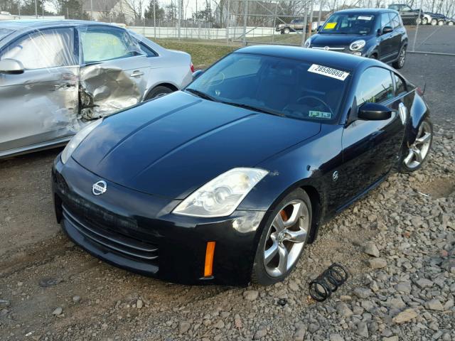 JN1AZ34D86M306313 - 2006 NISSAN 350Z COUPE BLACK photo 2