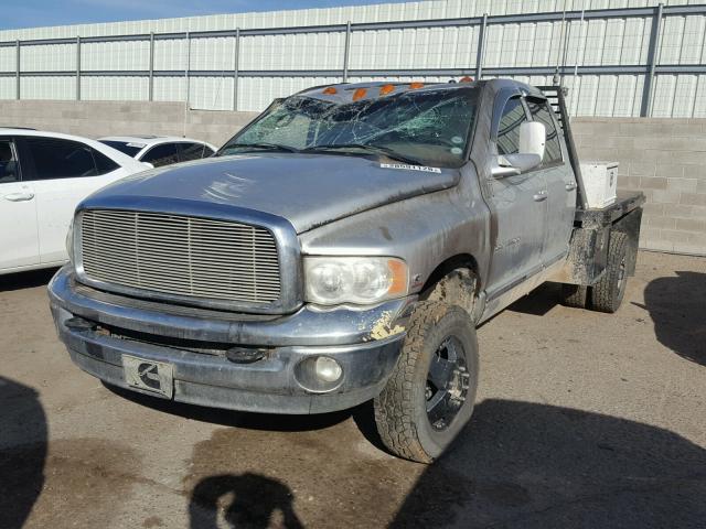 3D3MS48C85G817275 - 2005 DODGE RAM 3500 S SILVER photo 2