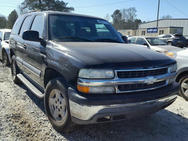 1GNEC13V84R156757 - 2004 CHEVROLET TAHOE C150 BLACK photo 1