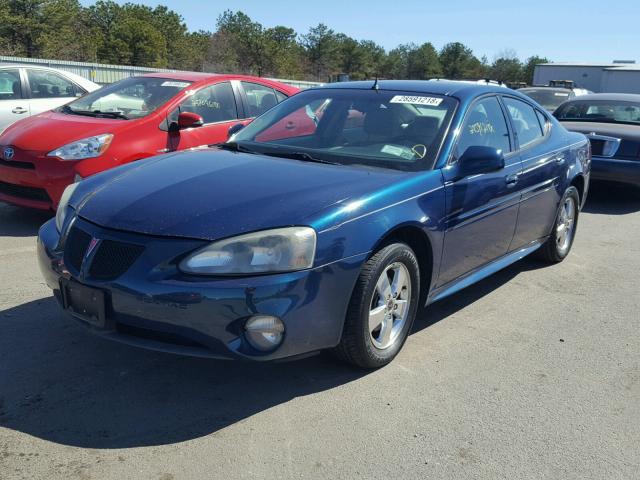 2G2WP522051193820 - 2005 PONTIAC GRAND PRIX GREEN photo 2