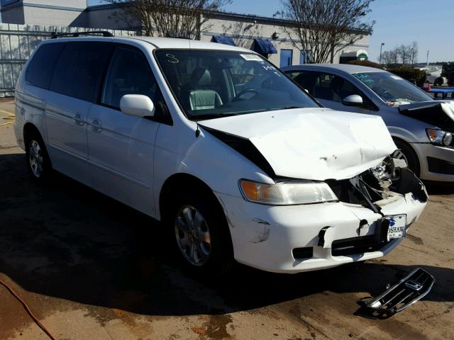 5FNRL18902B057018 - 2002 HONDA ODYSSEY EX WHITE photo 1