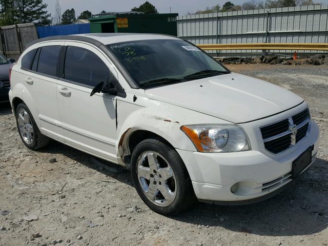 1B3HB78K28D555078 - 2008 DODGE CALIBER R/ WHITE photo 1