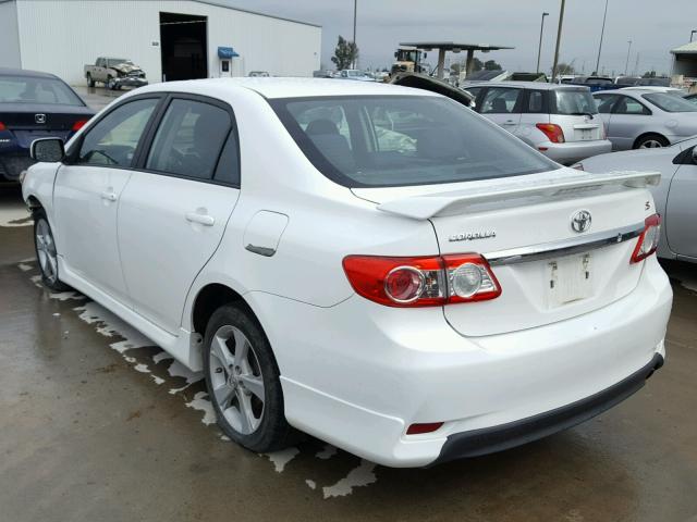 5YFBU4EE6CP071979 - 2012 TOYOTA COROLLA BA WHITE photo 3