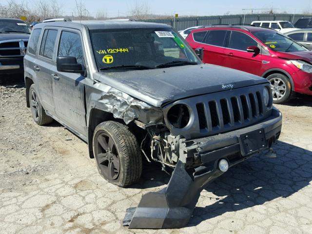 1C4NJRAB1DD120444 - 2013 JEEP PATRIOT GRAY photo 1