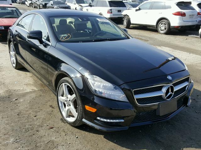 WDDLJ7DB6EA101405 - 2014 MERCEDES-BENZ CLS 550 BLACK photo 1