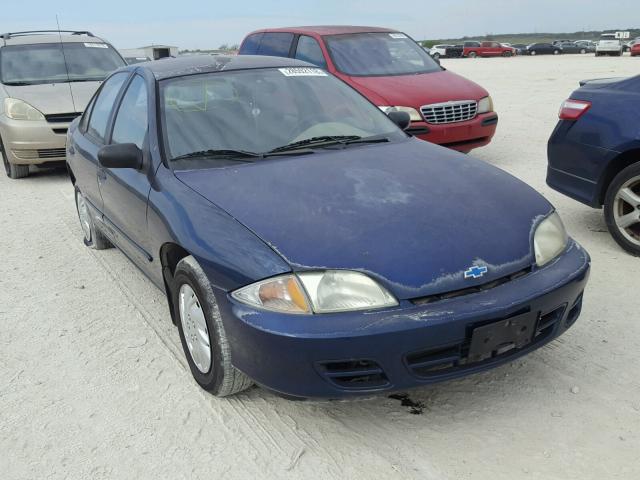 1G1JC524817357954 - 2001 CHEVROLET CAVALIER B BLUE photo 1