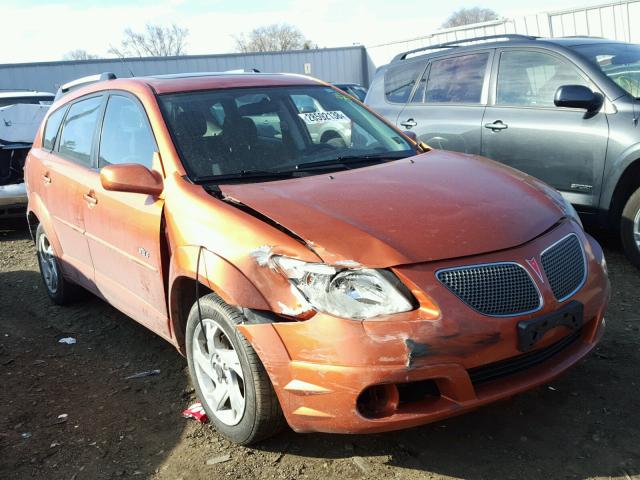 5Y2SL63845Z431836 - 2005 PONTIAC VIBE ORANGE photo 1