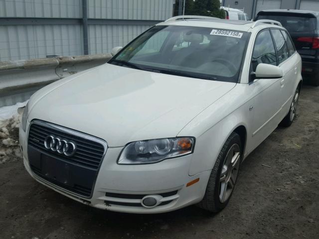 WAUKH78E16A244525 - 2006 AUDI A4 3.2 AVA WHITE photo 2