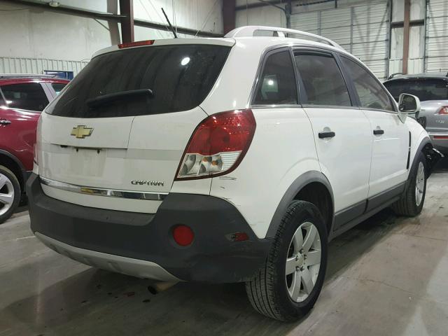 3GNAL1EK4CS647002 - 2012 CHEVROLET CAPTIVA SP WHITE photo 4