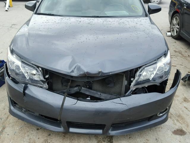 4T1BF1FK9CU182263 - 2012 TOYOTA CAMRY BASE GRAY photo 7
