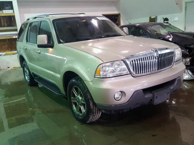 5LMEU88HX5ZJ19334 - 2005 LINCOLN AVIATOR 金色 照片 1