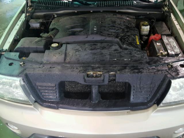 5LMEU88HX5ZJ19334 - 2005 LINCOLN AVIATOR 金色 照片 7