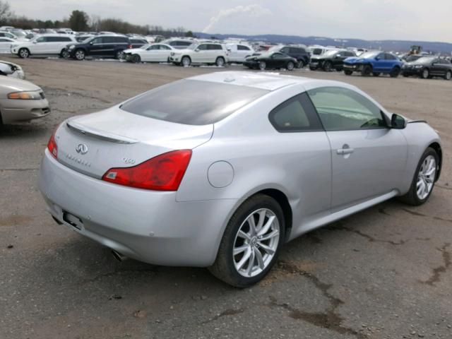 JN1CV6EL9EM130737 - 2014 INFINITI Q60 JOURNE SILVER photo 4