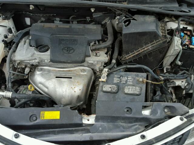 2T3BFREV3DW021992 - 2013 TOYOTA RAV4 LE WHITE photo 7