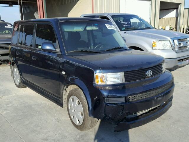 JTLKT324364107650 - 2006 TOYOTA SCION XB BLUE photo 1