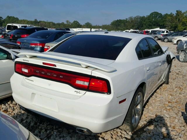 2B3CL5CTXBH557490 - 2011 DODGE CHARGER R/ WHITE photo 4