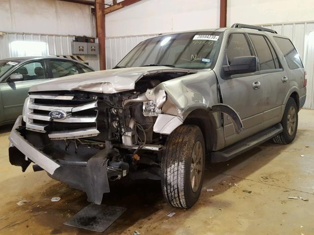 1FMFU15578LA19949 - 2008 FORD EXPEDITION GRAY photo 2