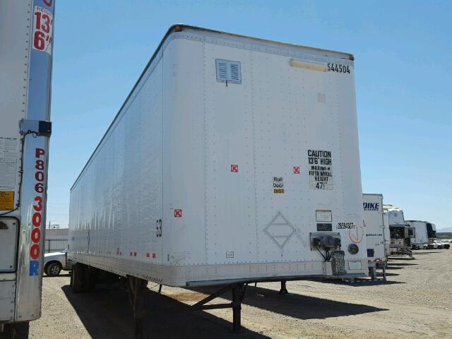 1GRAA06241K236169 - 2001 GREAT DANE TRAILER TRAILER WHITE photo 1