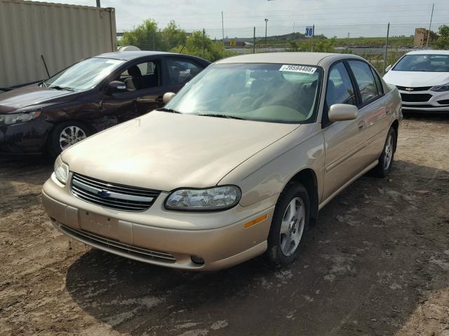 1G1NE52J72M670675 - 2002 CHEVROLET MALIBU LS Qızıl foto 2