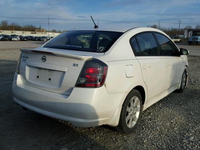 3N1AB6AP4AL698035 - 2010 NISSAN SENTRA 2.0 WHITE photo 4