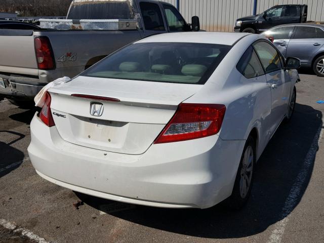 2HGFG3B03CH525057 - 2012 HONDA CIVIC EXL WHITE photo 4