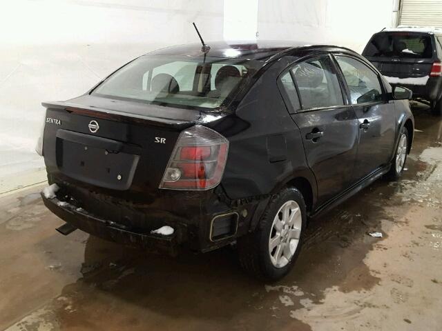 3N1AB6AP9AL680372 - 2010 NISSAN SENTRA 2.0 BLACK photo 4