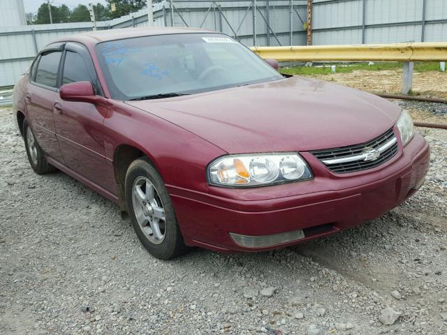 2G1WH52K159224026 - 2005 CHEVROLET IMPALA LS BURGUNDY photo 1