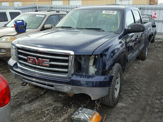 3GTP2VEA1CG256428 - 2012 GMC SIERRA K15 BLUE photo 2