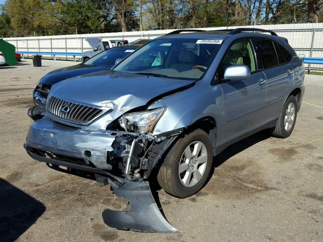 2T2HK31U19C111459 - 2009 LEXUS RX 350 BLUE photo 2