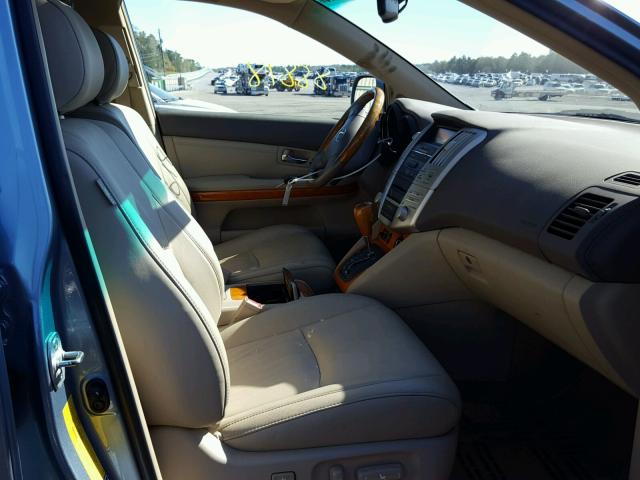 2T2HK31U19C111459 - 2009 LEXUS RX 350 BLUE photo 5