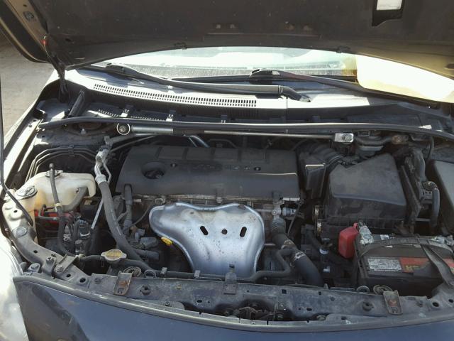 1NXBE40E89Z090447 - 2009 TOYOTA COROLLA XR 黑色 照片 7