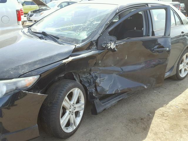 1NXBE40E89Z090447 - 2009 TOYOTA COROLLA XR 黑色 照片 9