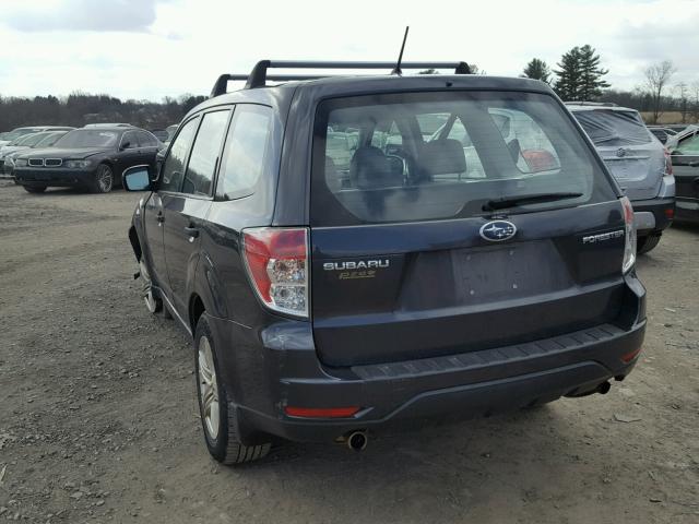 JF2SH61619H706207 - 2009 SUBARU FORESTER 2 GRAY photo 3