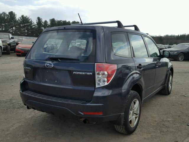 JF2SH61619H706207 - 2009 SUBARU FORESTER 2 GRAY photo 4